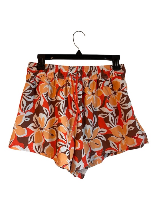 Roxy Pants - Roxy Orange Brown Floral Board Shorts Size Medium